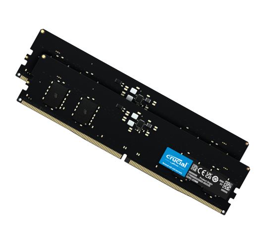 Crucial 32GB (2x16GB) DDR5 UDIMM 5600MHz CL46 Desktop PC Memory Crucial 32GB (2x16GB) DDR5 UDIMM 5600MHz CL46 Desktop PC Memory